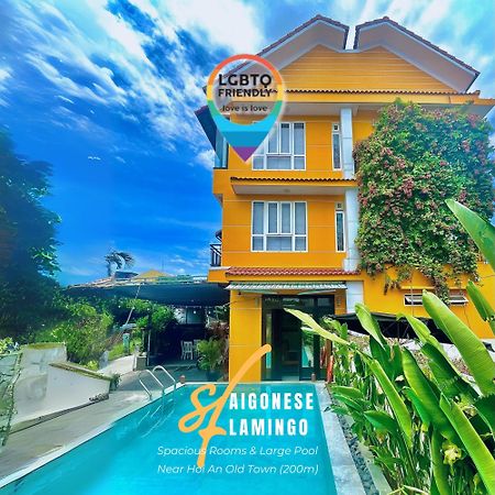 Flamingo Villa Homestay - Big Rooms With Balcony - Close To Hoi An Old Town 200M & Temple Bridge - Large Outside Pool For Sun Bathing Exterior photo