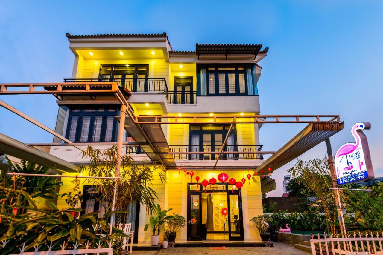 Flamingo Villa Homestay - Big Rooms With Balcony - Close To Hoi An Old Town 200M & Temple Bridge - Large Outside Pool For Sun Bathing Exterior photo