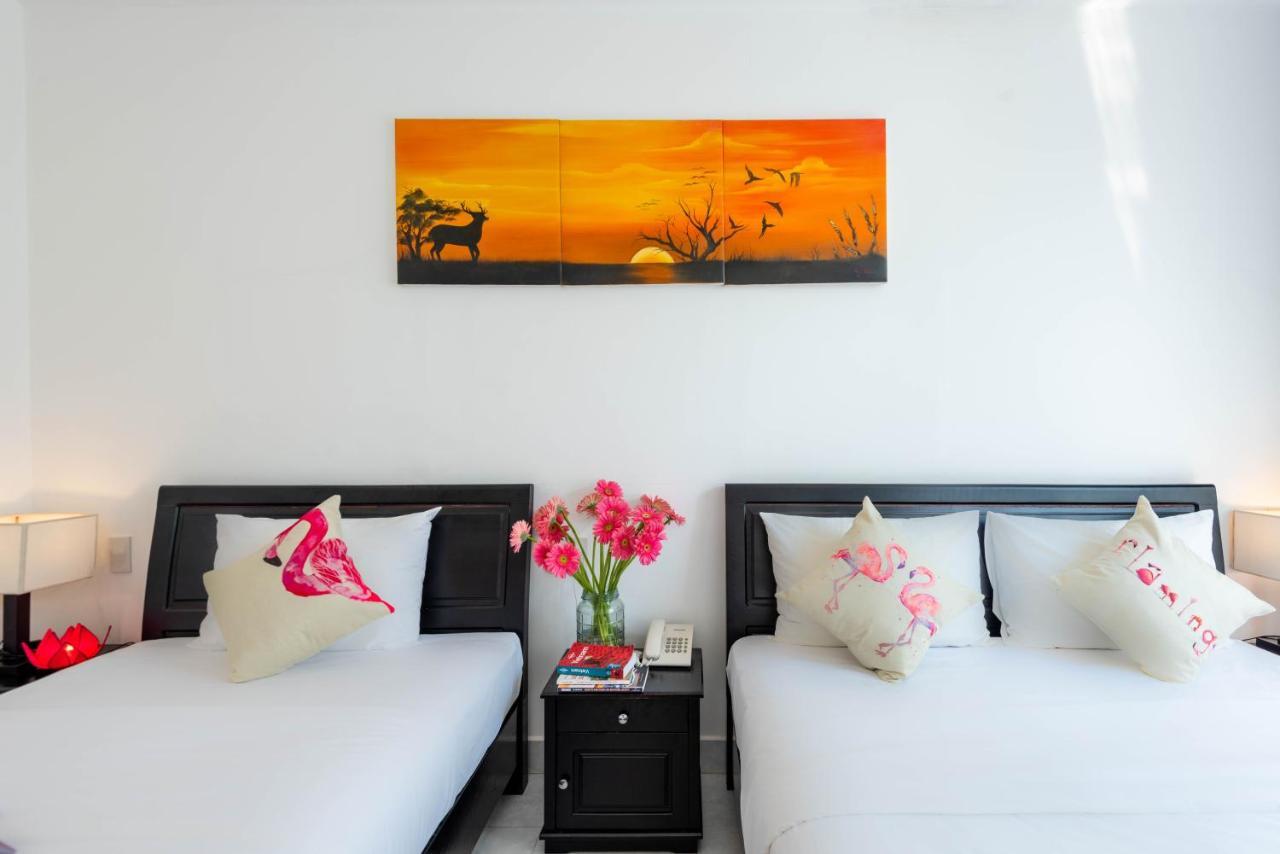 Flamingo Villa Homestay - Big Rooms With Balcony - Close To Hoi An Old Town 200M & Temple Bridge - Large Outside Pool For Sun Bathing Exterior photo